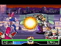 une photo d'Ã©cran de Mighty Morphin Power Rangers Fighting Edition sur Nintendo Super Nes